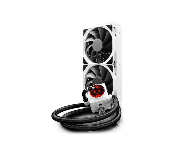 Deepcool Captain 240EX RGB W 2x120mm - 403609 - zdjęcie 2
